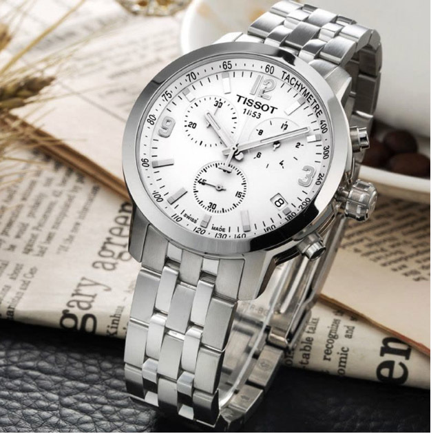 티쏘 PRC200 남성메탈시계 T055.417.11.017.00 팝니다