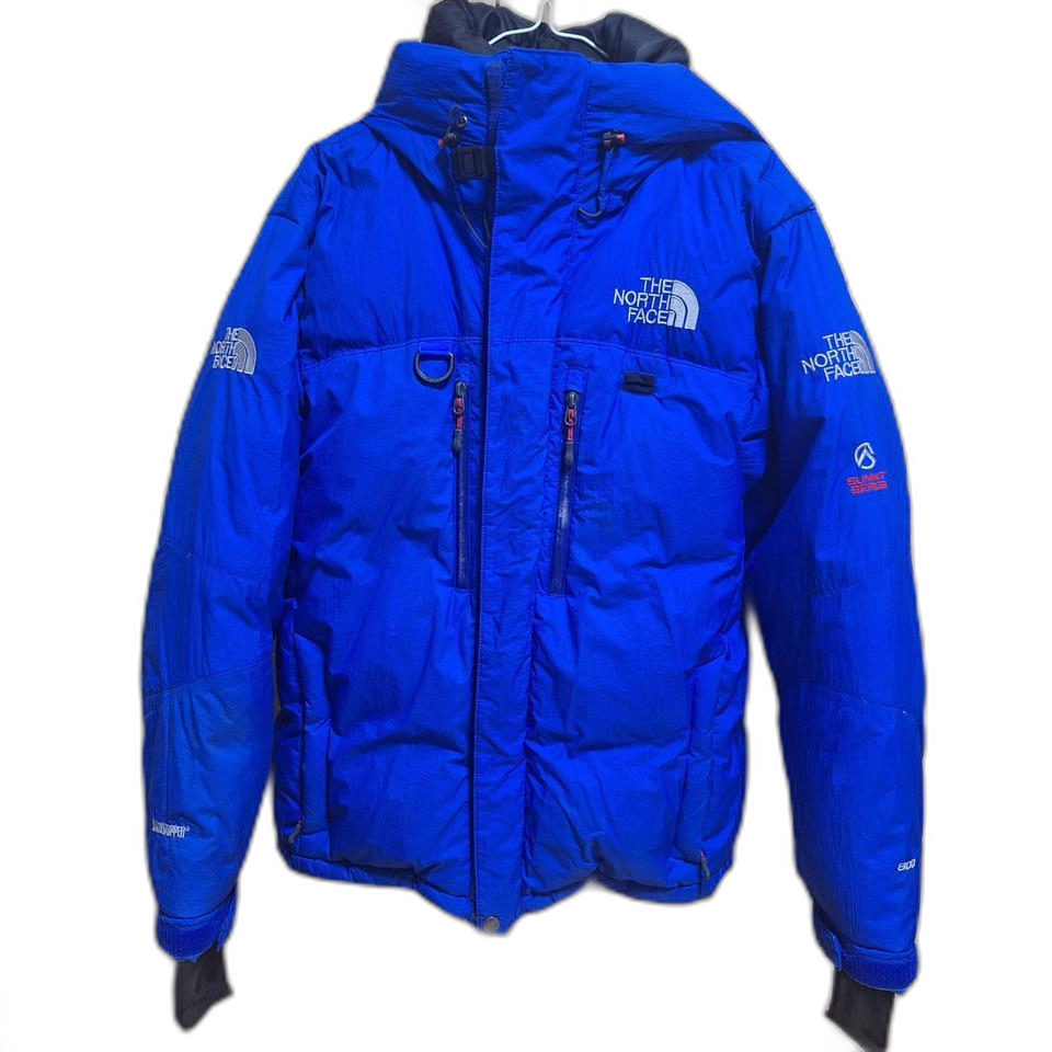 노스페이스 히말라야 패딩 블루 100