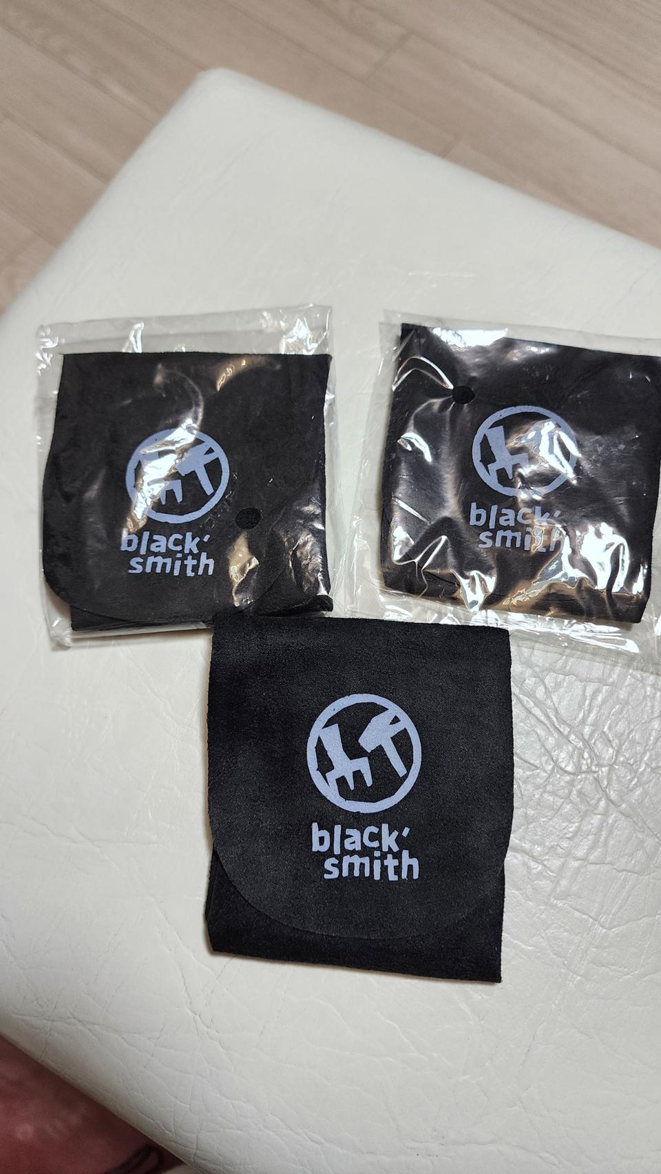 블랙스미스 머리끈 헤어밴드(파우치세트.새상품)