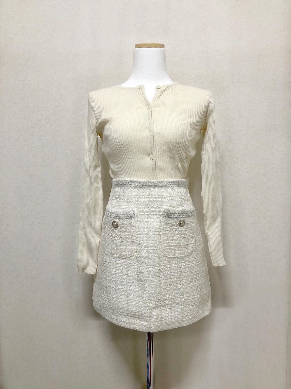 자라/ 트위드 스커트