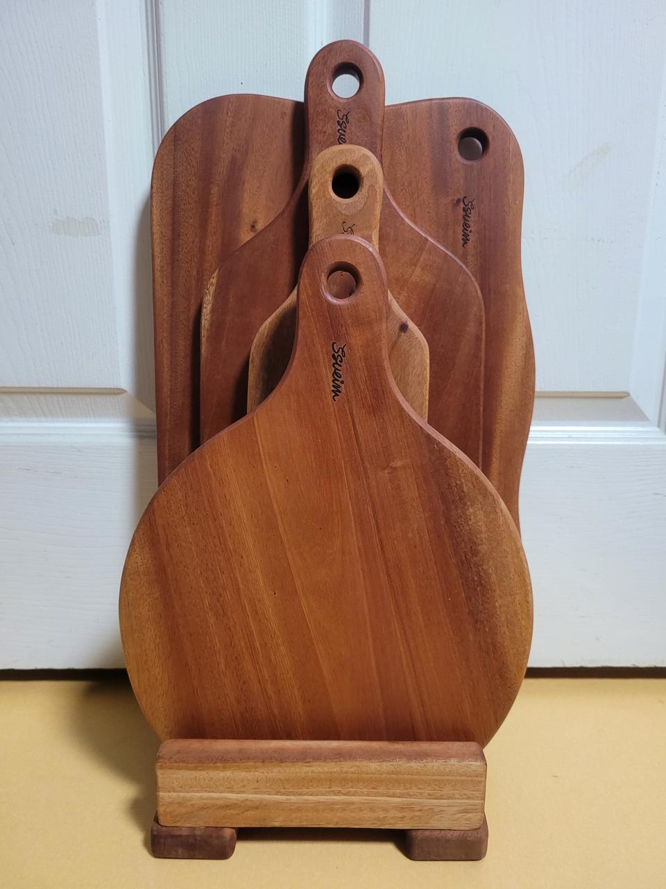 원목마호가니도마세트 6P