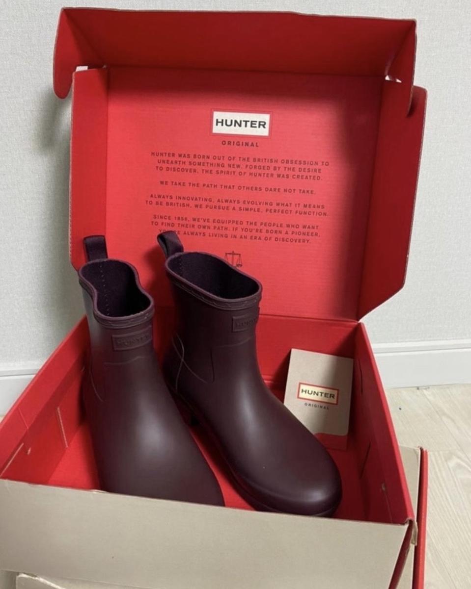 헌터 레인 스노우 숏부츠 (230 size)