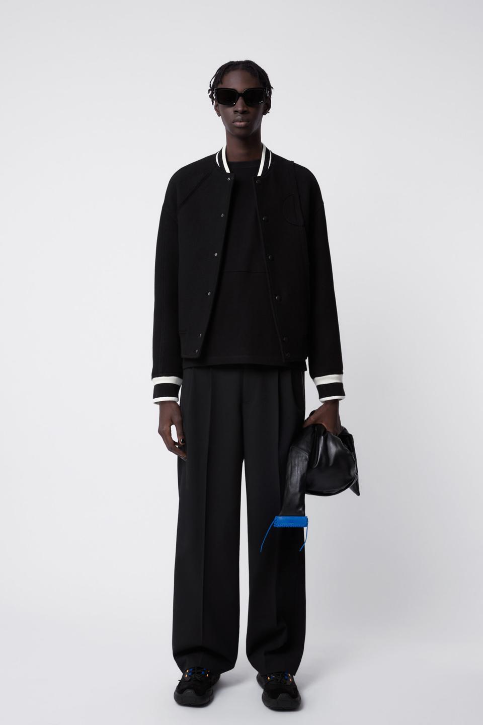 자라 x 아더에러 콜라보 울 바머 자켓 블랙 자더에러