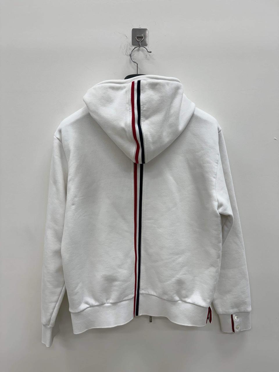 톰브라운 백삼선 후드집업