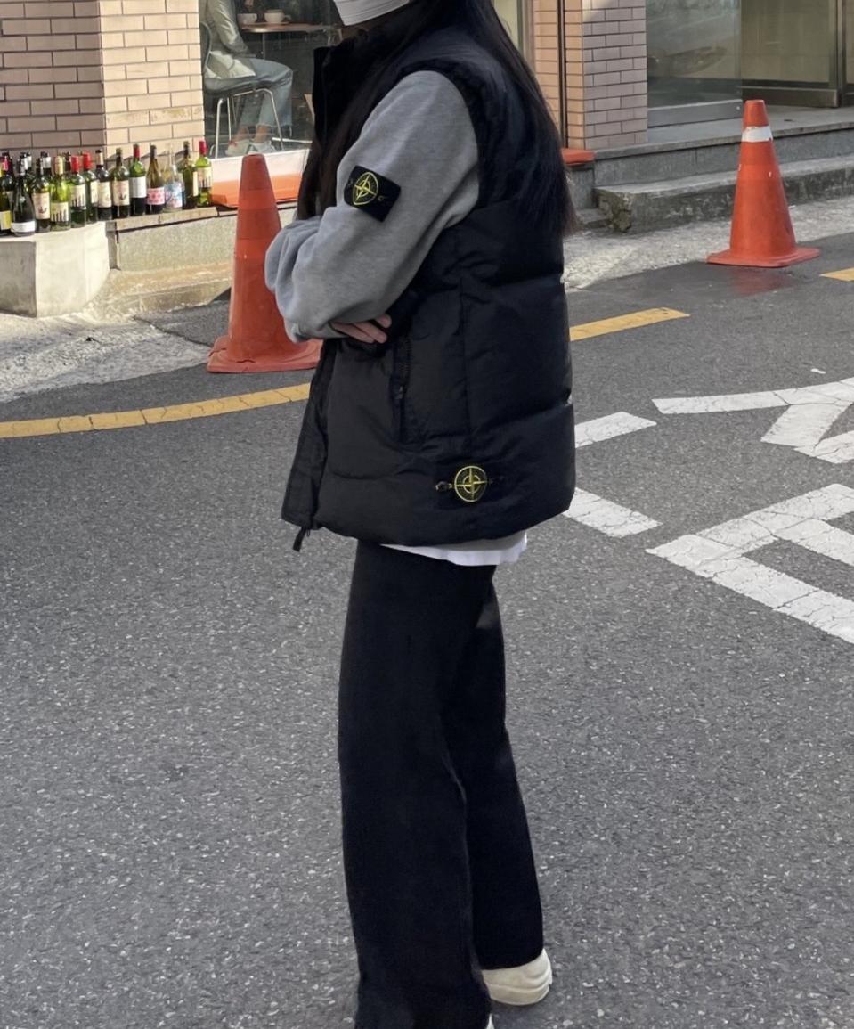 [새상품] 스톤아일랜드 조끼패딩