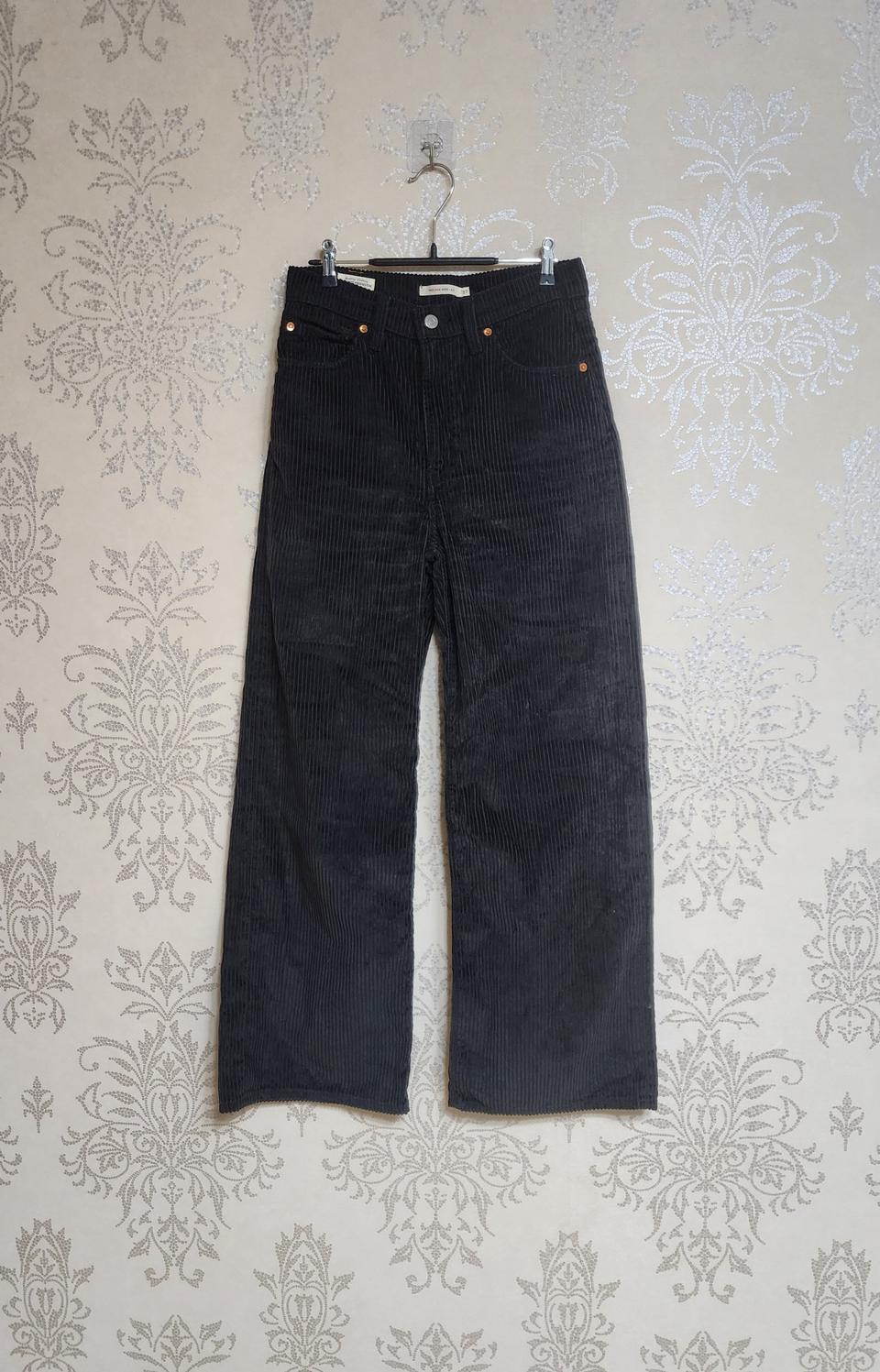 LEVI'S (리바이스) 여성용 골덴 와이드 팬츠