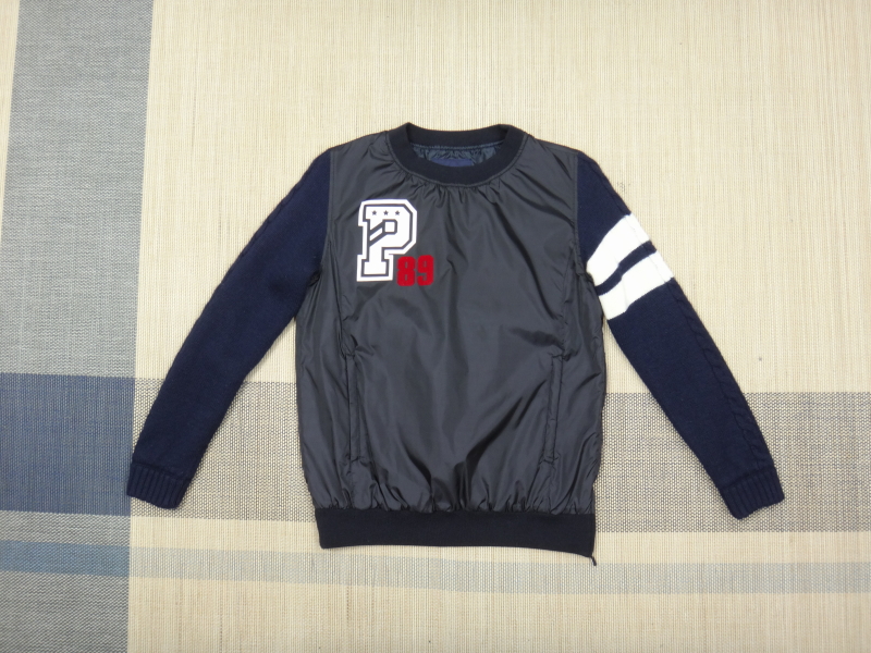 (호칭1) 파리게이츠 니트소매 윈드브레이커