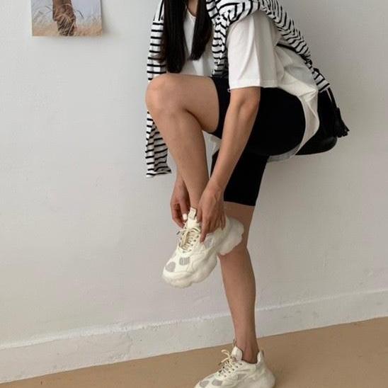 꺌랑 어글리슈즈 어글리운동화 경량운동화 키높이 아웃솔