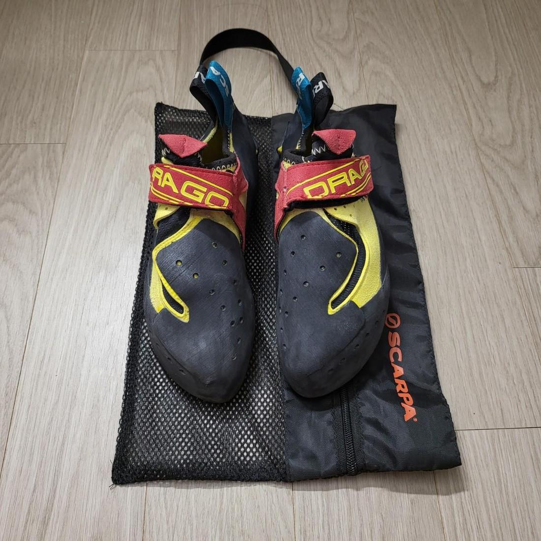 (한달 사용)스카르파 드라고 39.5(250) 암벽화 클라이밍화