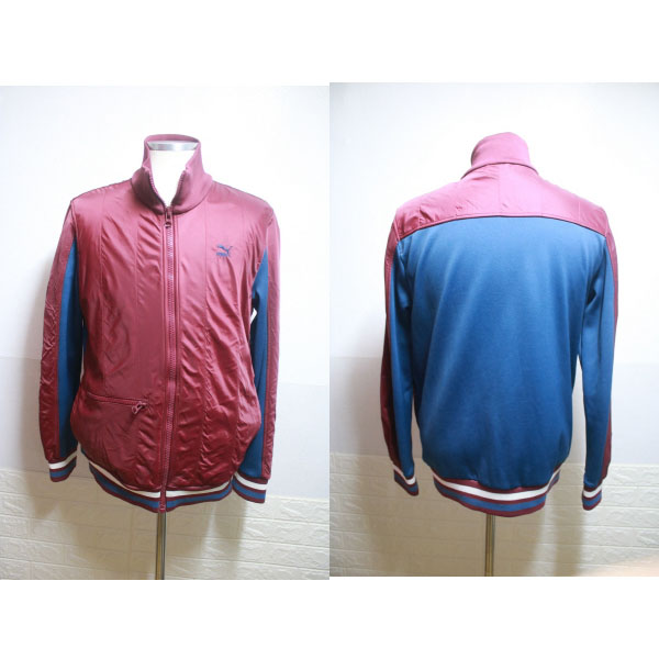 (남 100) 푸마 버건디 네이비 져지 (사이즈 100)