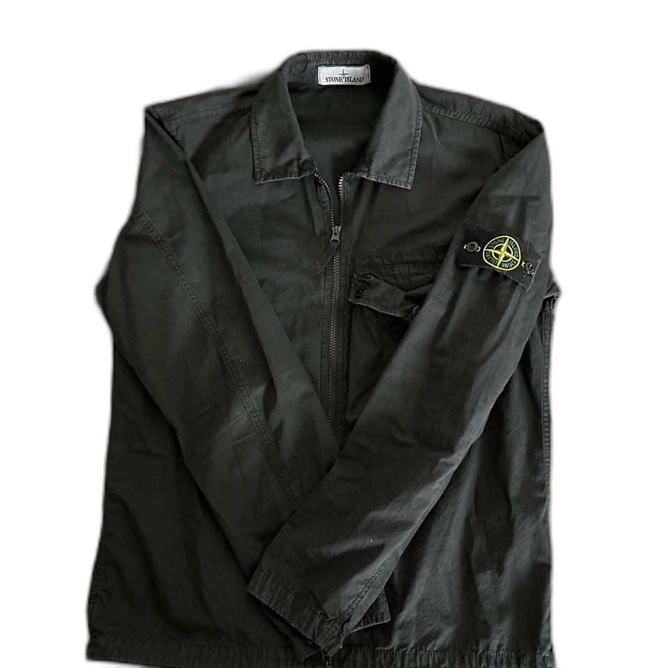 스톤아일랜드 올드이펙트 오버셔츠