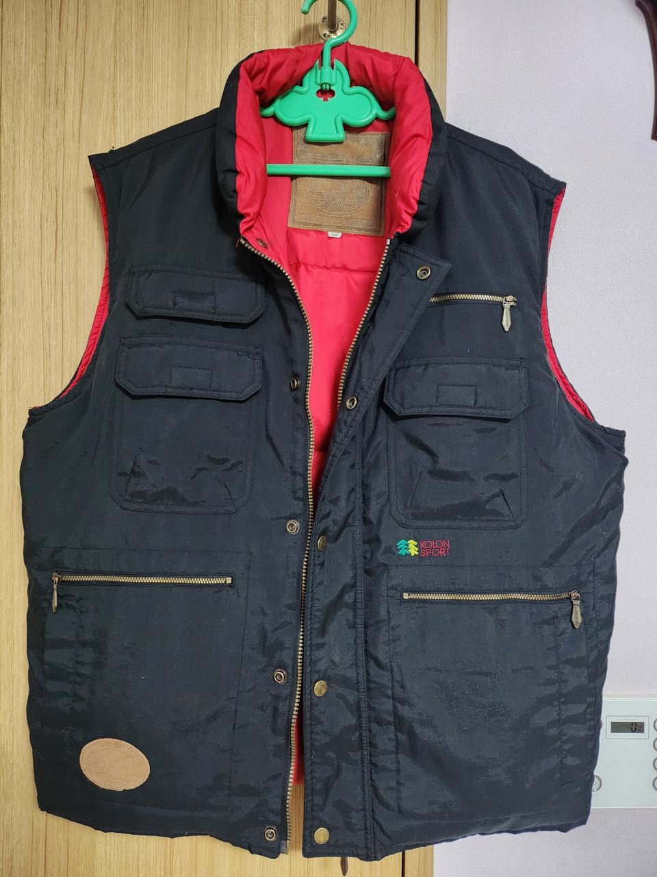 코오롱패딩조끼