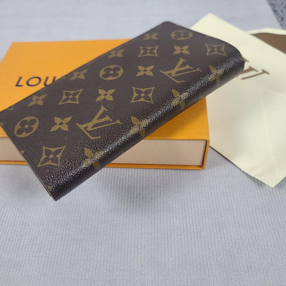 루이비통 모노그램 브라짜 장지갑, 풀구성, 인보이스, 상태좋음, 실착적음