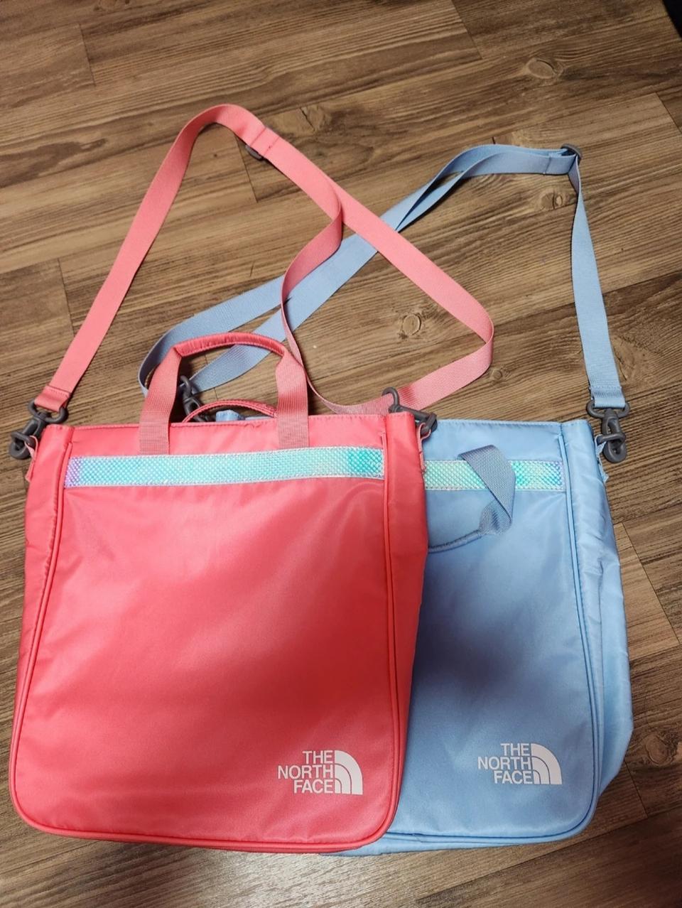 노스페이스 보조가방 2개