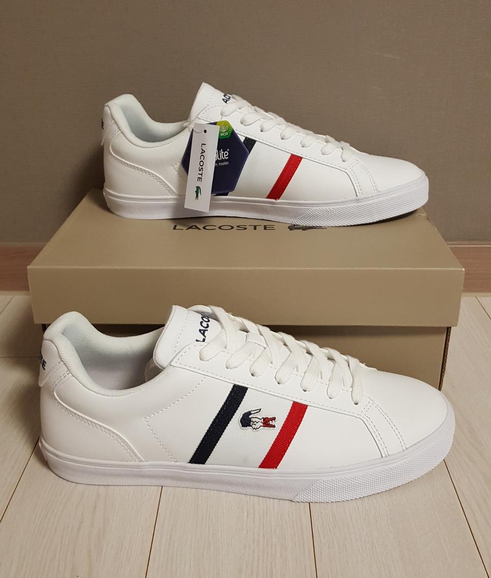 [정품/새신발] 라코스테 스니커즈 260 /택포