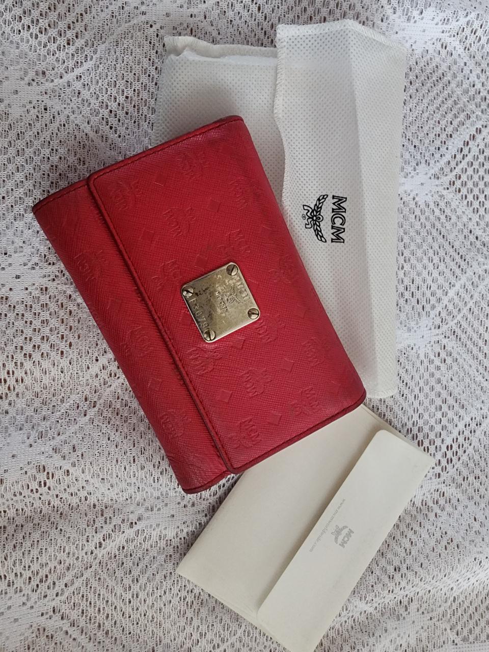 정품)MCM지갑