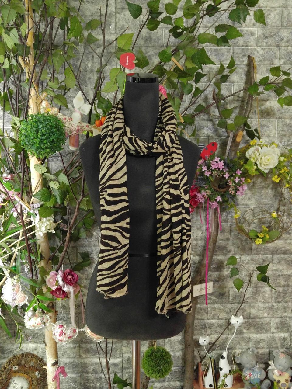 하늘하늘 지브라 머플러