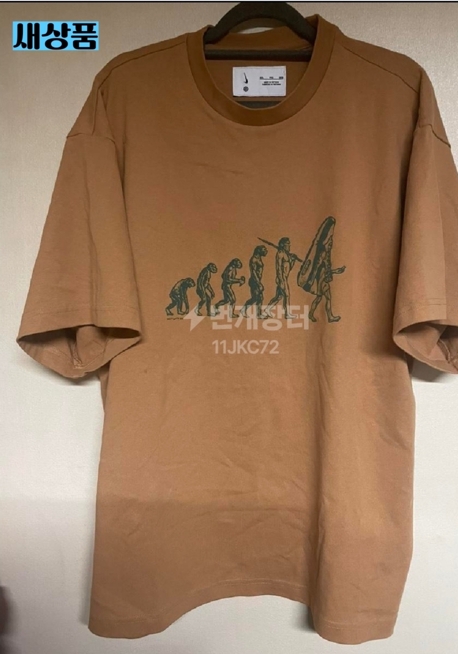 택땐 새제품) 나이키 스니커 에볼루션 반팔티셔츠 2XL