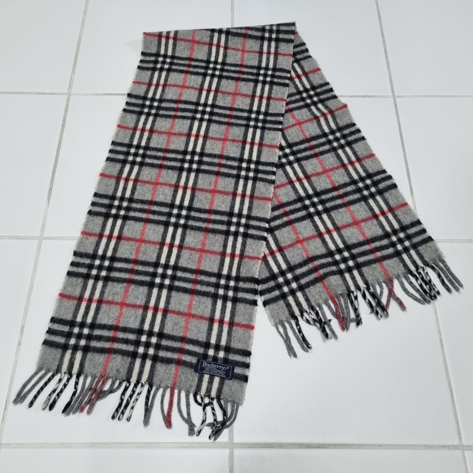 버버리 노바체크 캐시미어 목도리