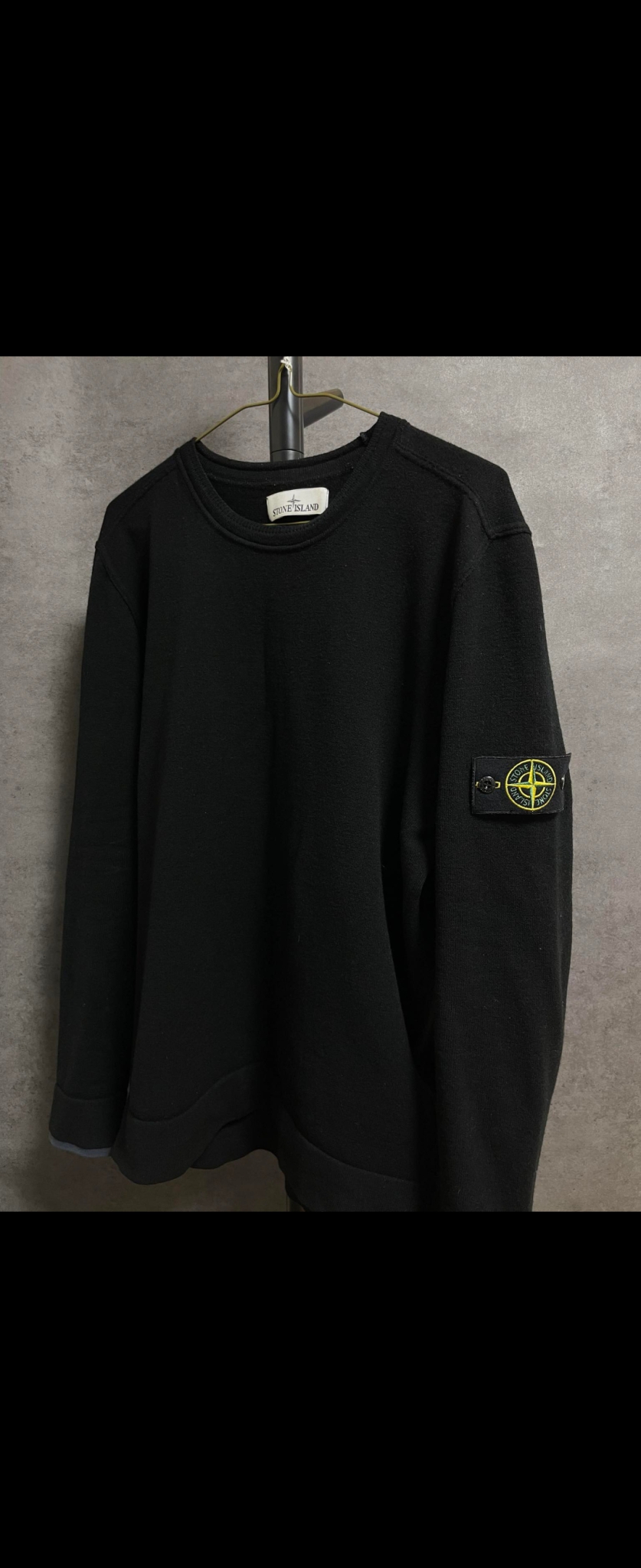 23FW스톤아일랜드 투톤니트