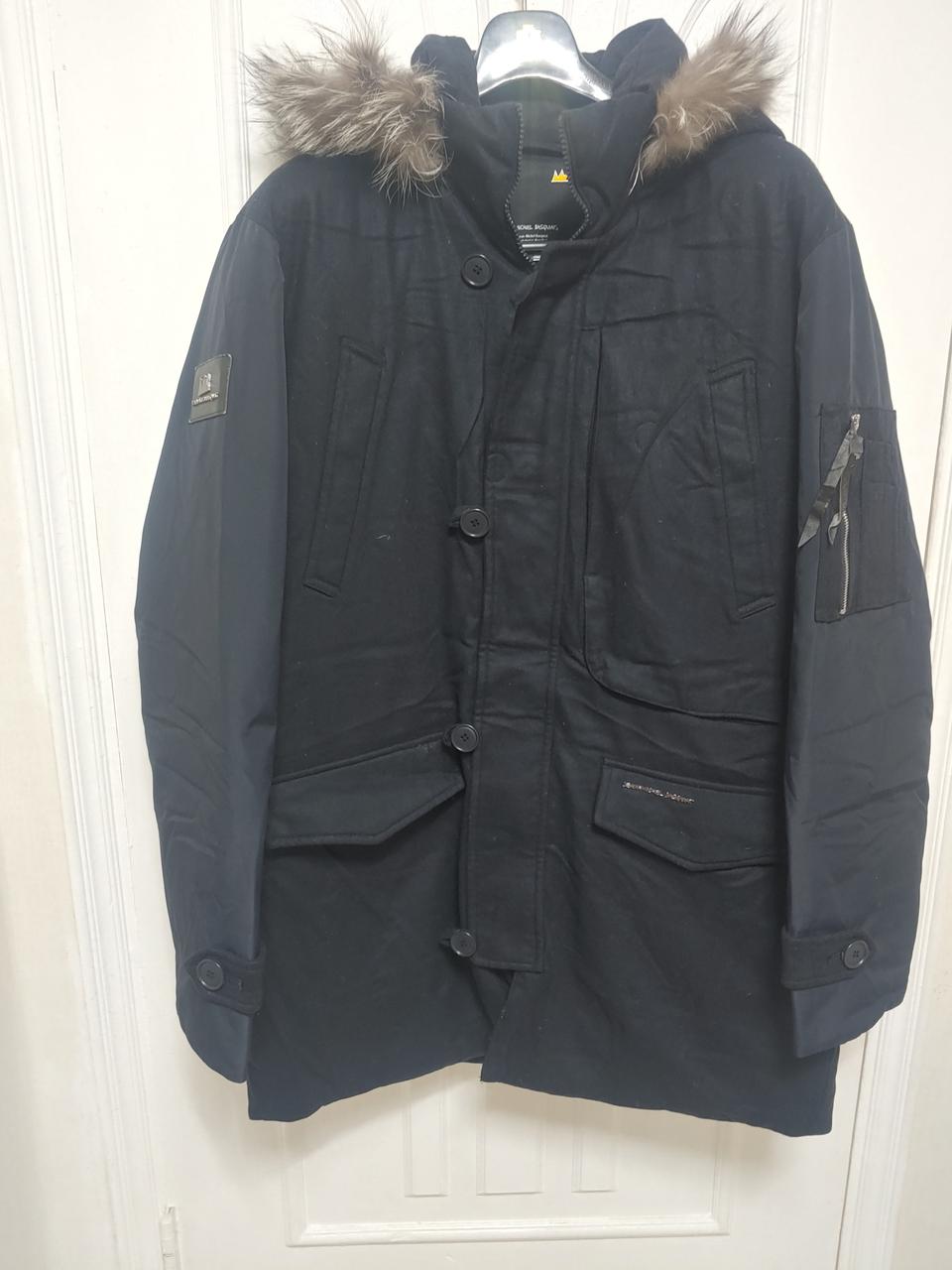 장미쉘 바스키아 남성구스패딩