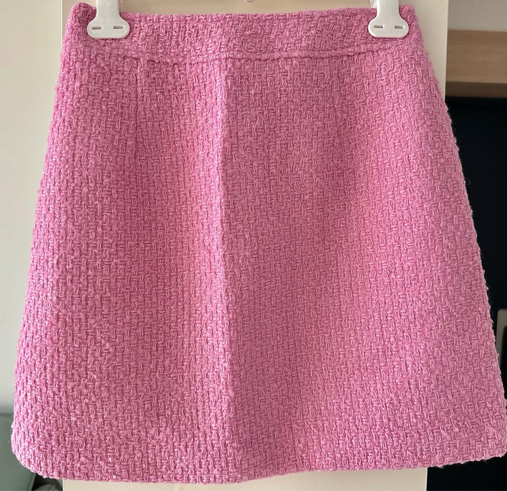 새상품 A라인 스커트 트위드 치마 S 핑크 데일리룩 오피스룩 데이트룩