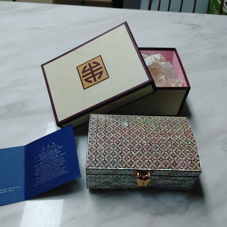 명인나전칠기보석함
