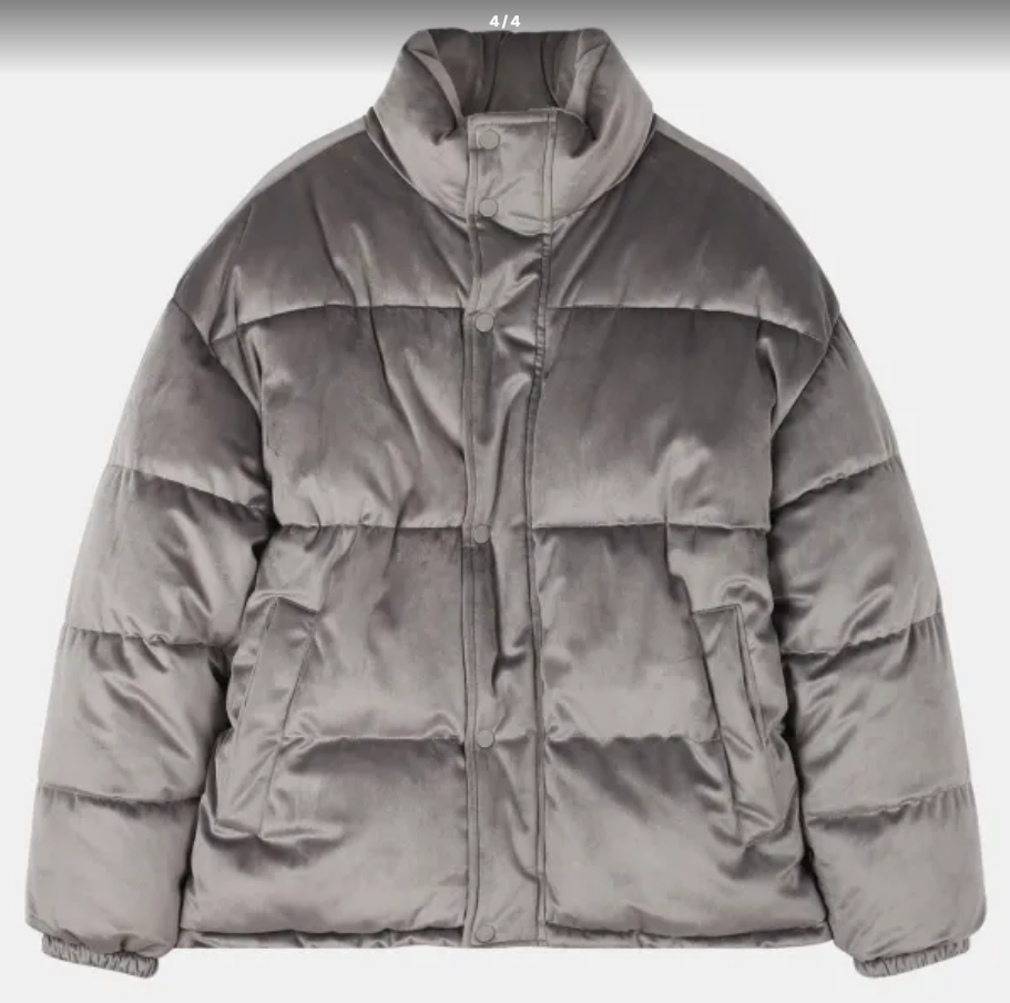 정가7.99 새거쿨거택포4.9 엄청따뜻 고급벨벳 하이넥 벨벳푸퍼패딩