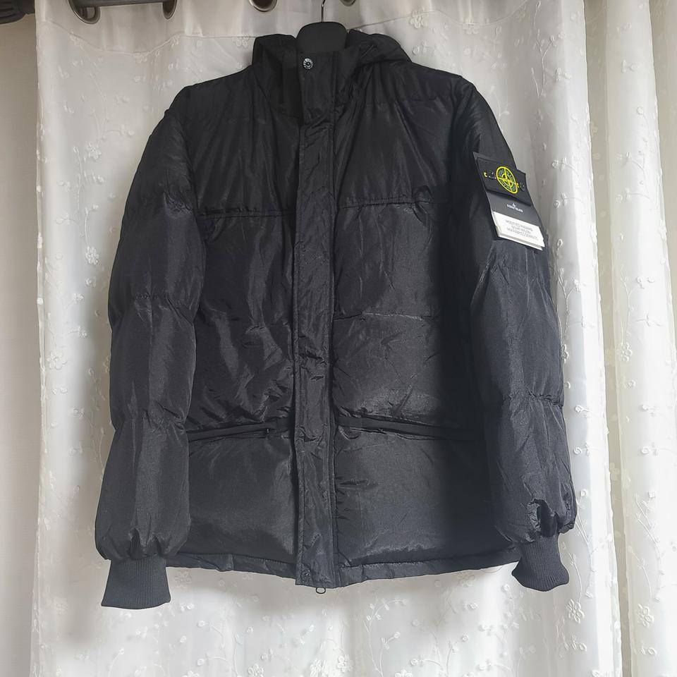 스톤 아일랜드 나일론 메탈 21fw 패딩 xl 사이즈