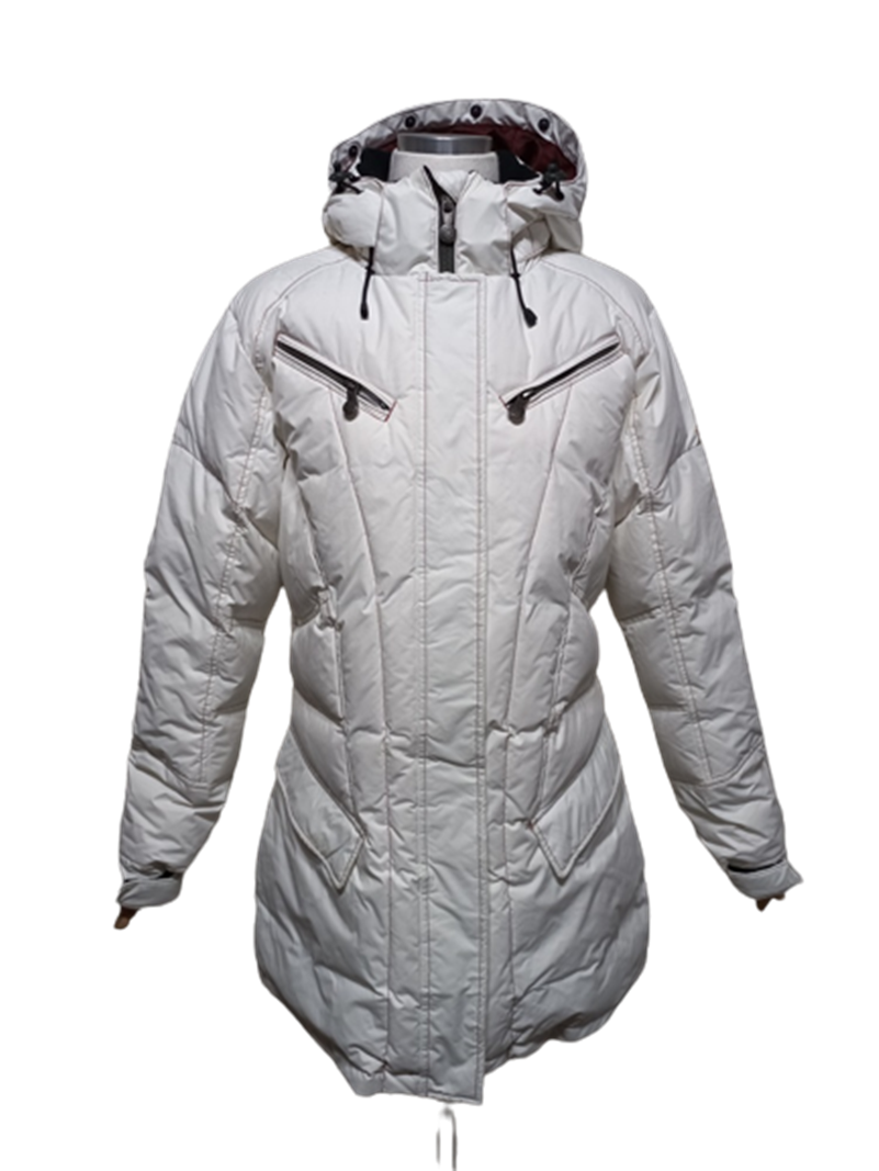 피레넥스PYRENEX 오리털 정품 여성 겨울 여자후드다운덕패딩점퍼코트40