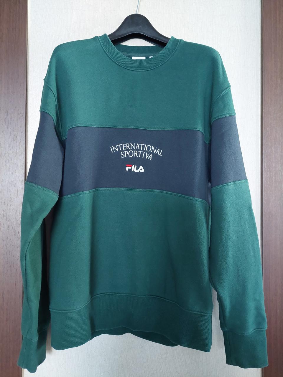 휠라 스포르티바 오버핏 맨투맨