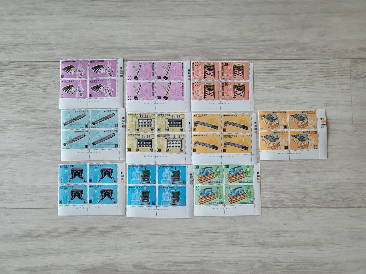 국악악기시리즈 명판 10종