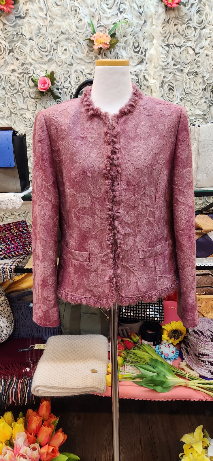 ROSACE 모 혼방 고급 자켓 (66)