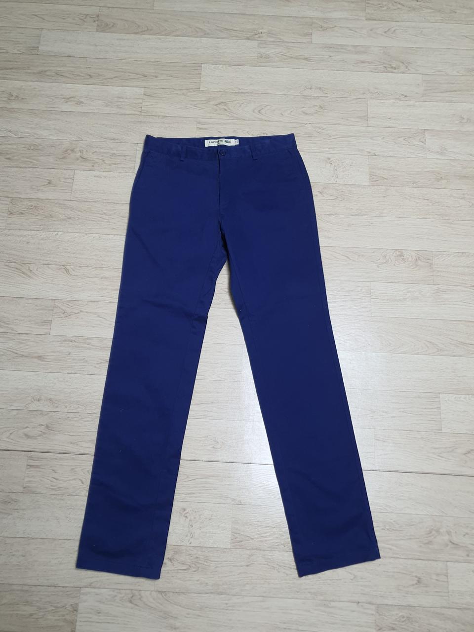 30 라코스테 정품 가을겨울 바지 스판 허리30사이즈 새옷느낌