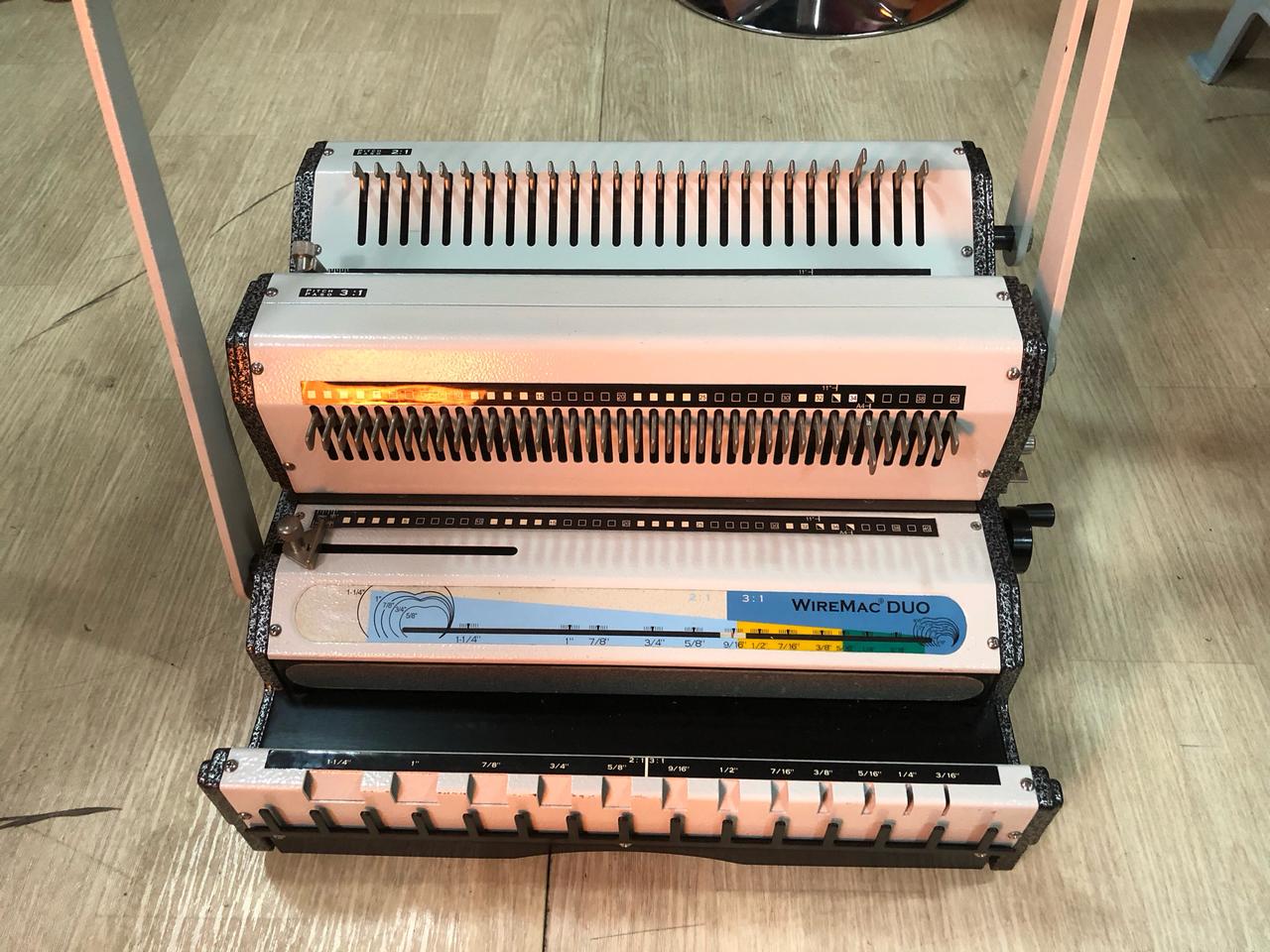 와이어맥듀오 겸용제본기 팝니다