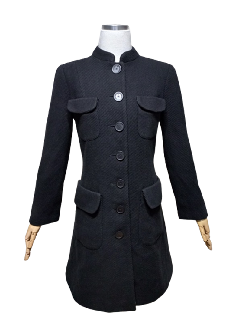 엠포리오아르마니 정품 여자 추동초겨울용 여성 터틀넥 모직코트자켓82-84