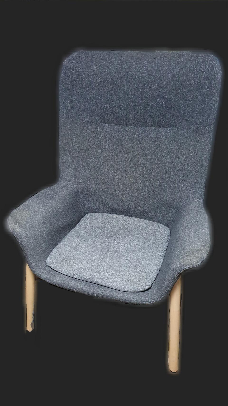 직거래 이케아 VEDBO 베드보 하이백암체어