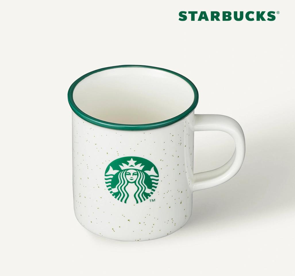 (새상품) 스타벅스 그린 사이렌 도트 머그 237ml
