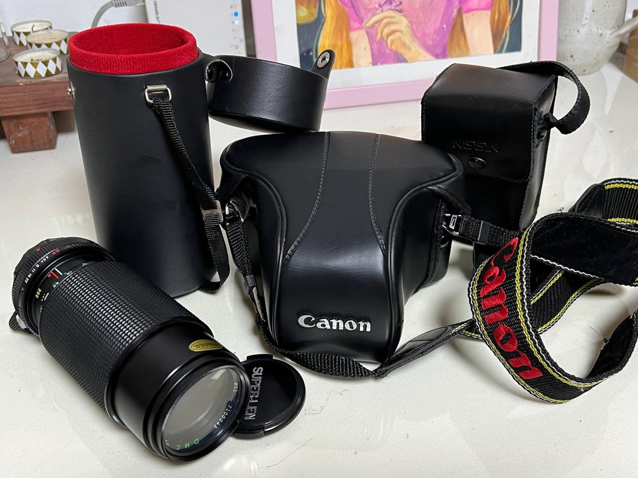 케논필름카메라 & 줌렌즈 팝니다