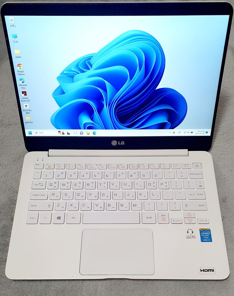 화이트 LG그램 판매합니다.