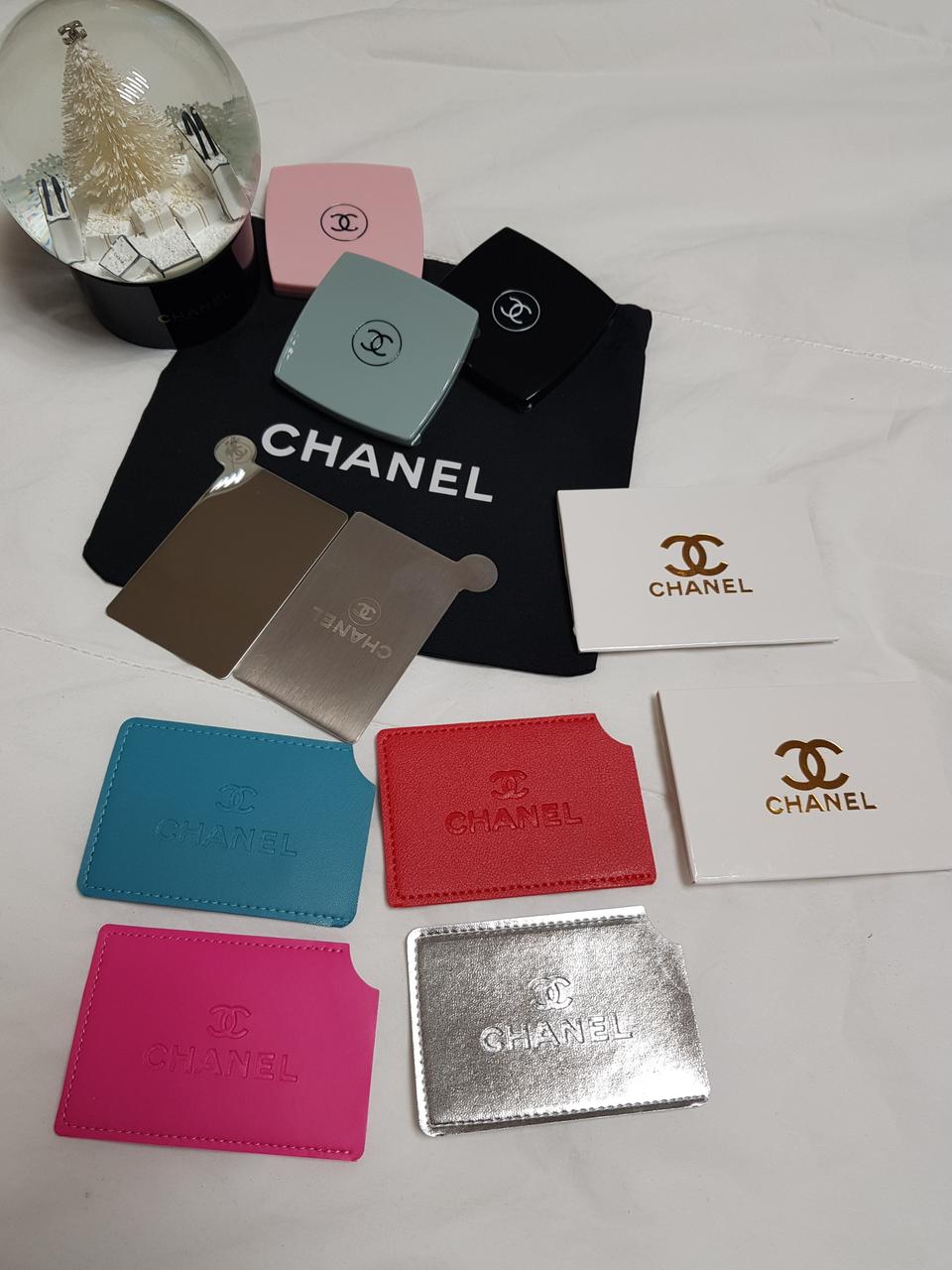 [노랑해바라기님 결제용] 샤넬 정품 뷰티 안전 미니 손거울 (4개 일괄판