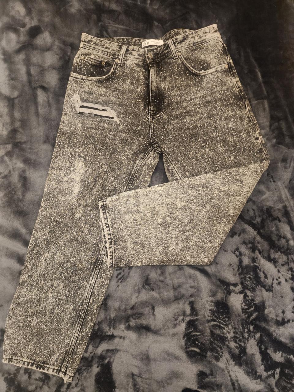 Zara JEANS ACID 워시드진(새제품)