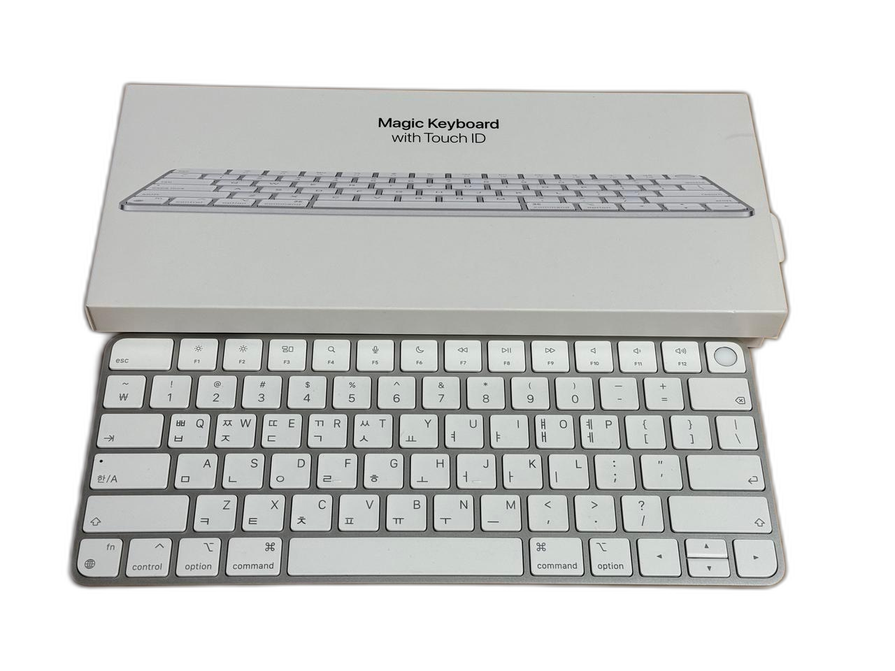 애플 정품 터치아이디 매직키보드 한글