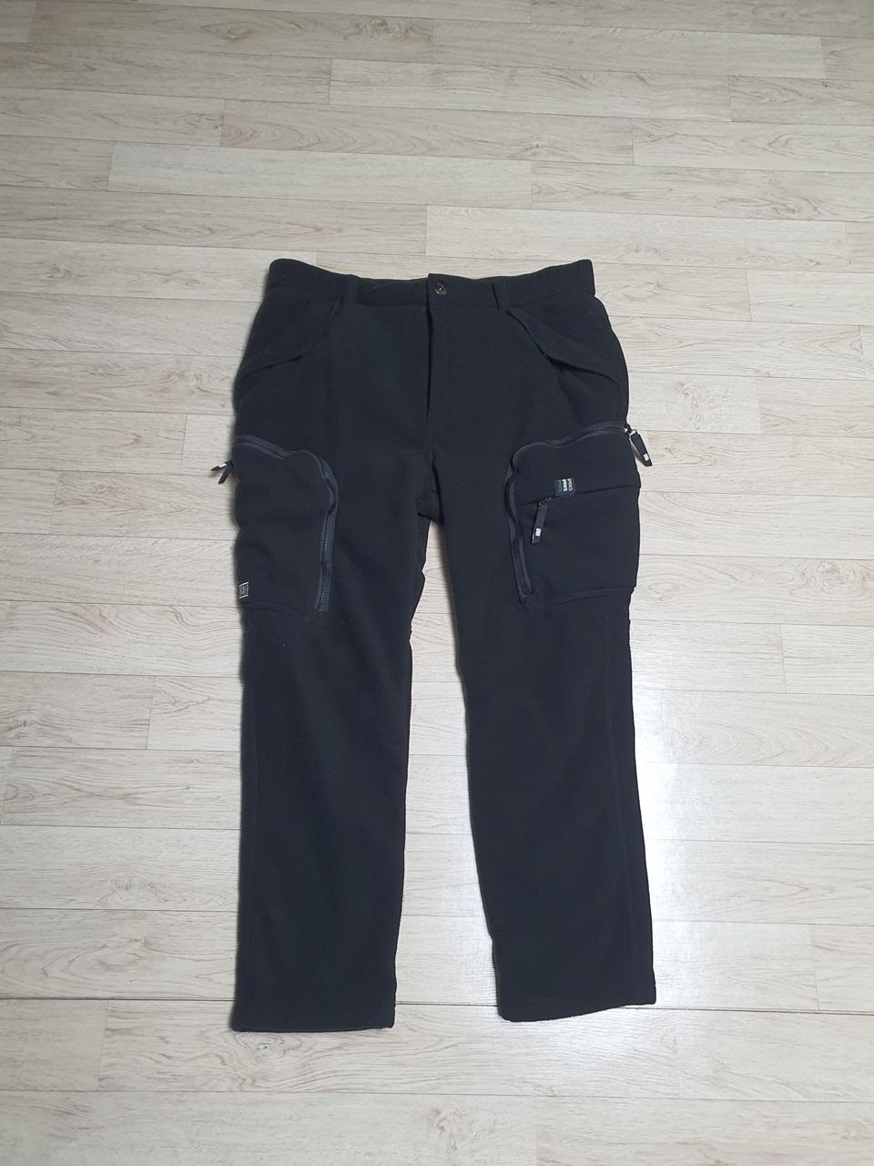 38 스프리스 겨울 방풍 후리스 카고 바지 허리38 완전좋아요