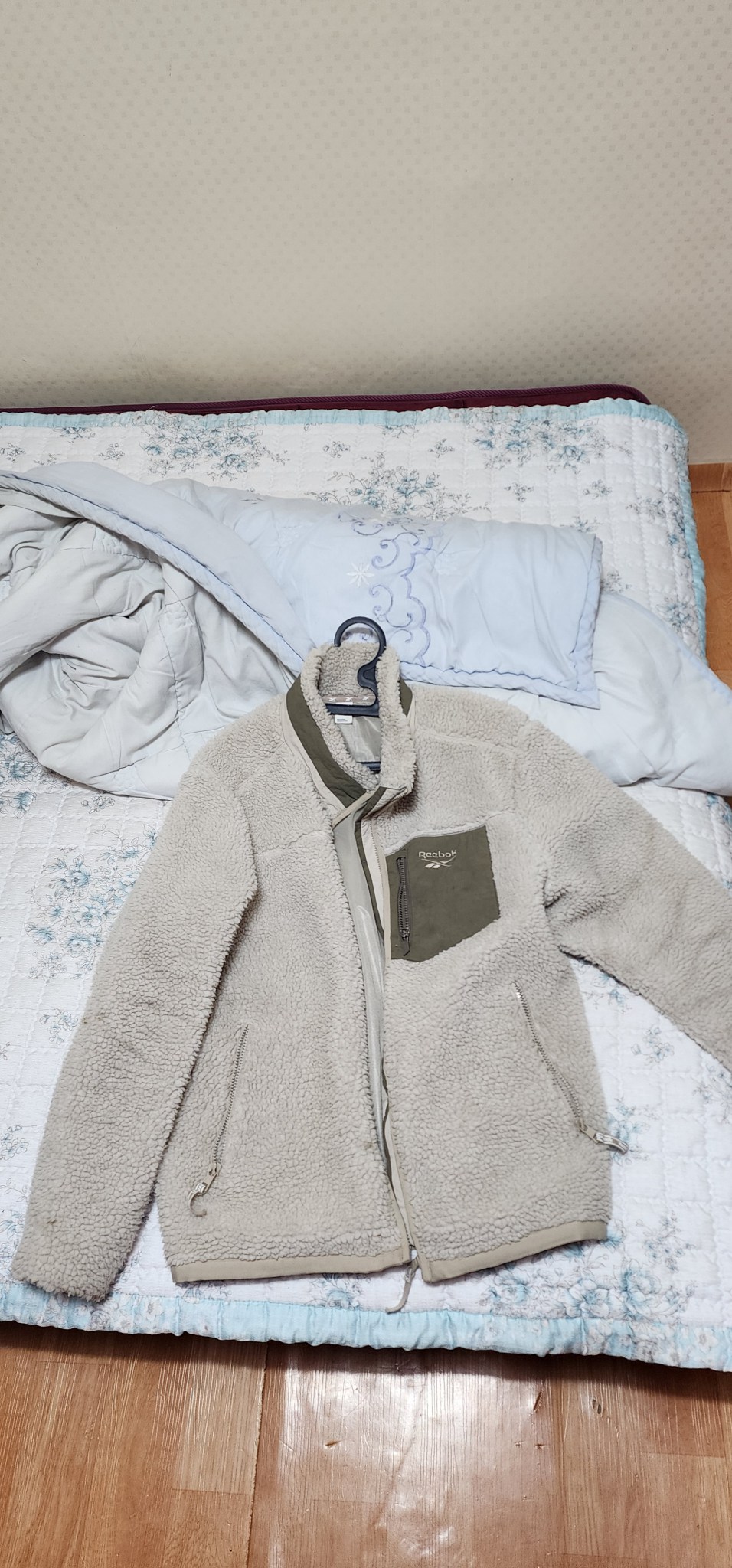 리복 양털 후리스 l~lx 공용 착용가능