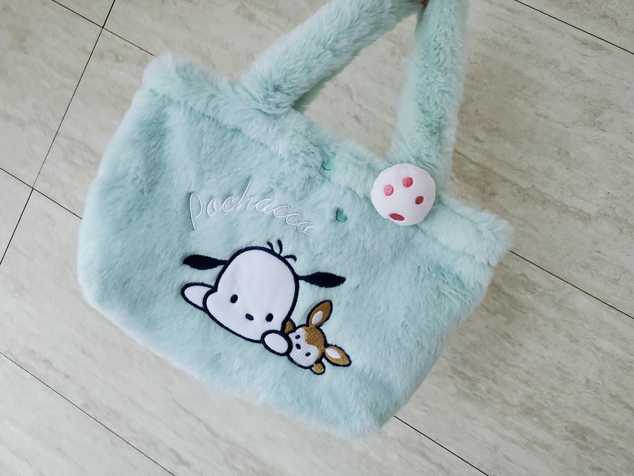 [♡BIG SALE♡]산리오 포챠코 보들퍼 미니가방