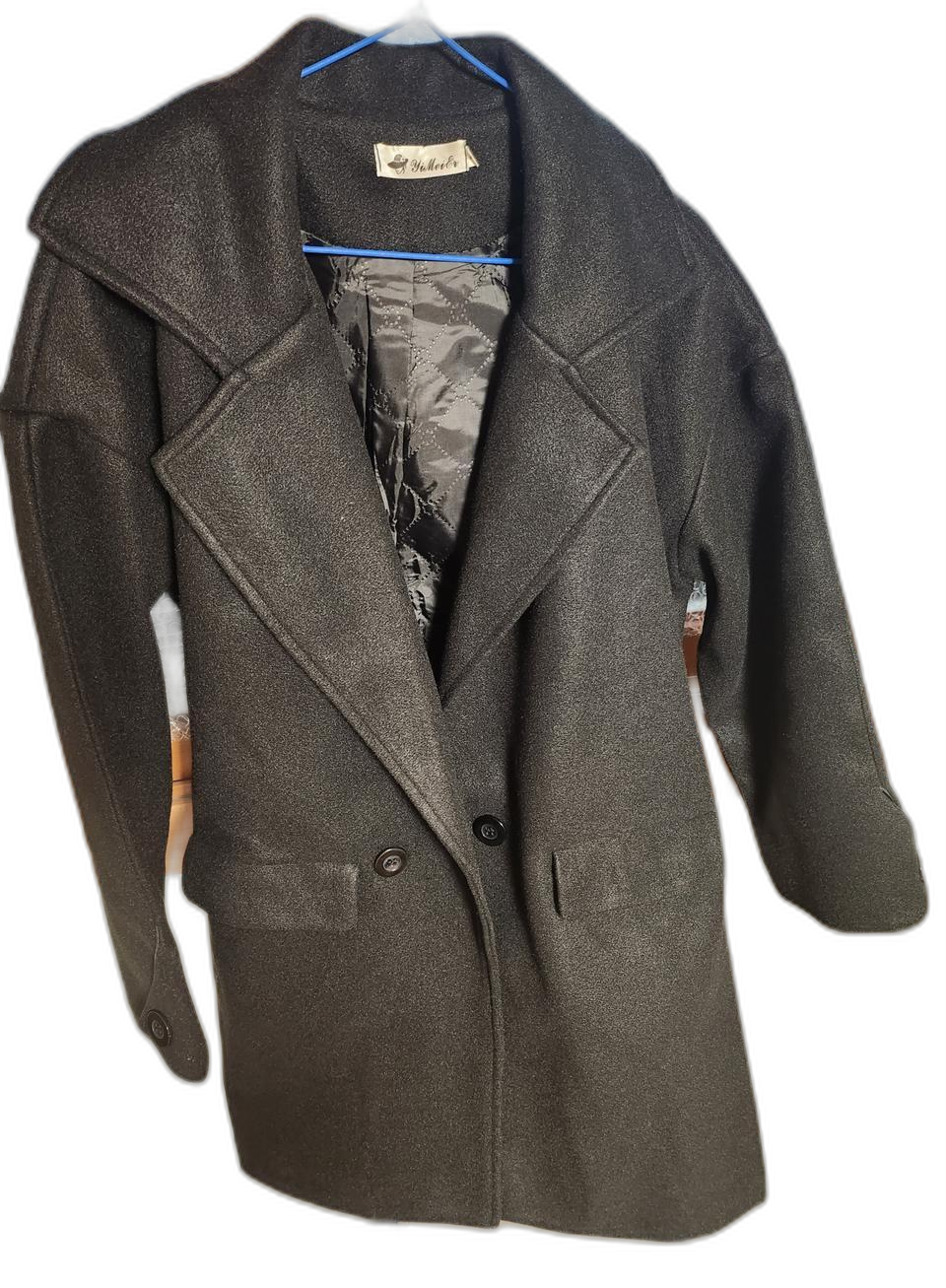 여성 카라 코트 자켓