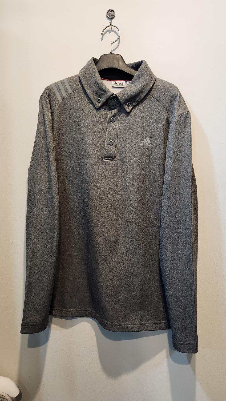 아디다스 기모 티셔츠