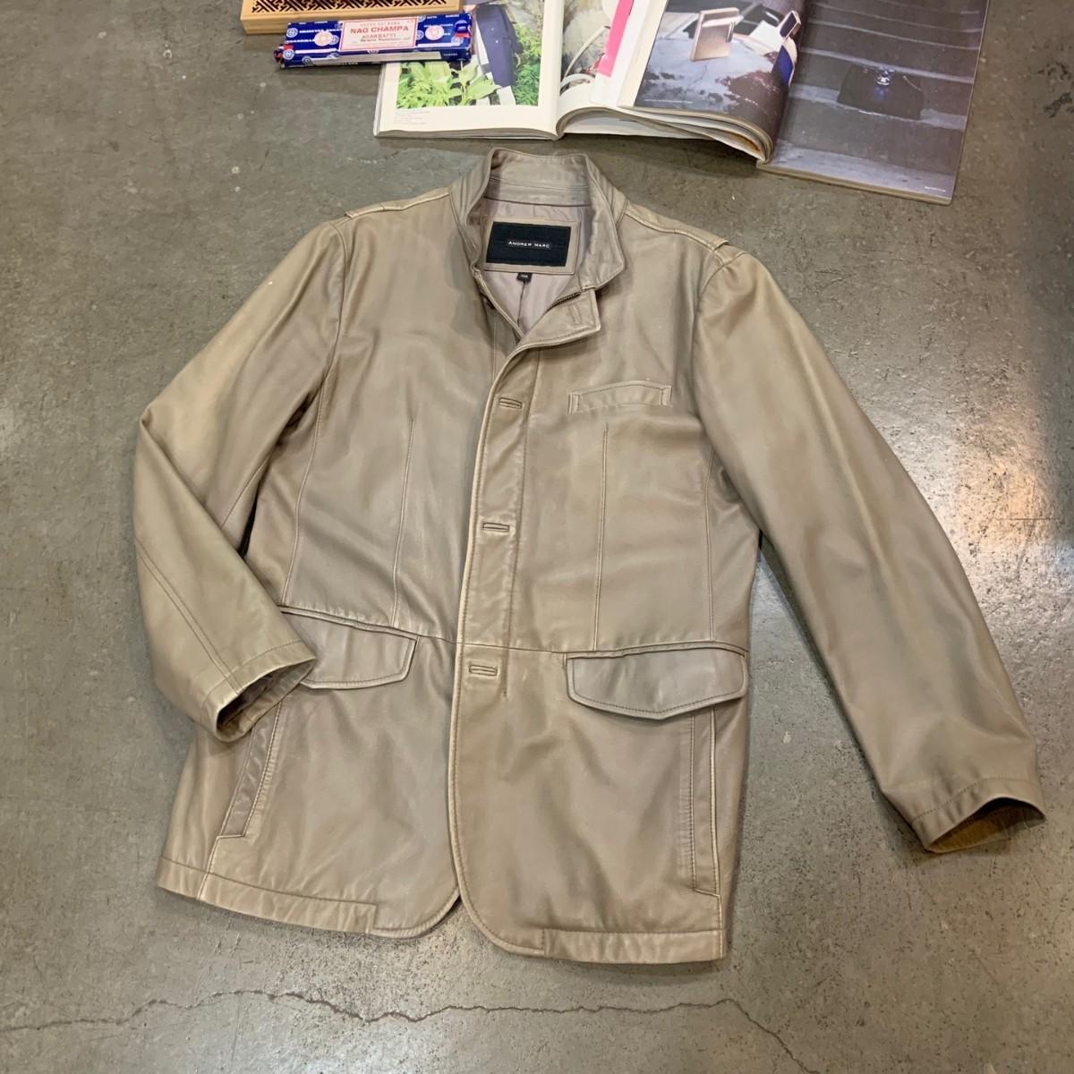 앤드류마크 남성 양가죽 자켓 105