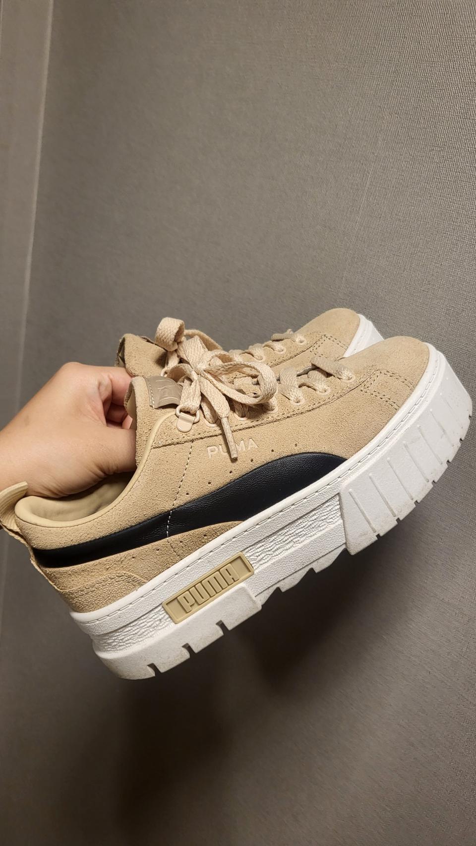 푸마 플랫폼 운동화 스니커즈 220